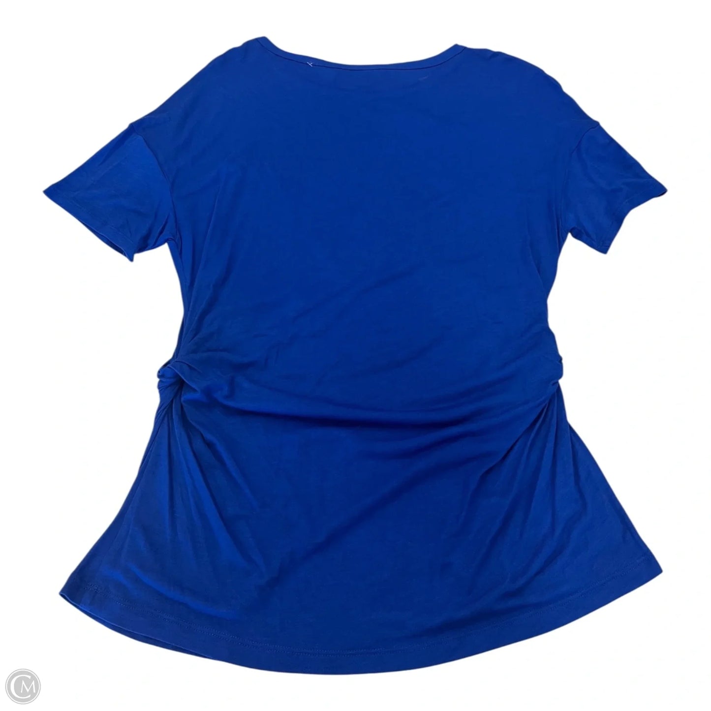 Top Short Sleeve By Ellen Tracy In Blue, Size: M
