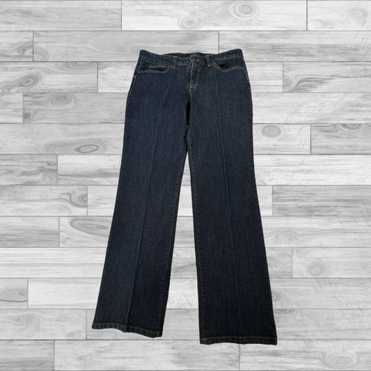 Jeans Straight By Nine West In Blue Denim, Size: 2