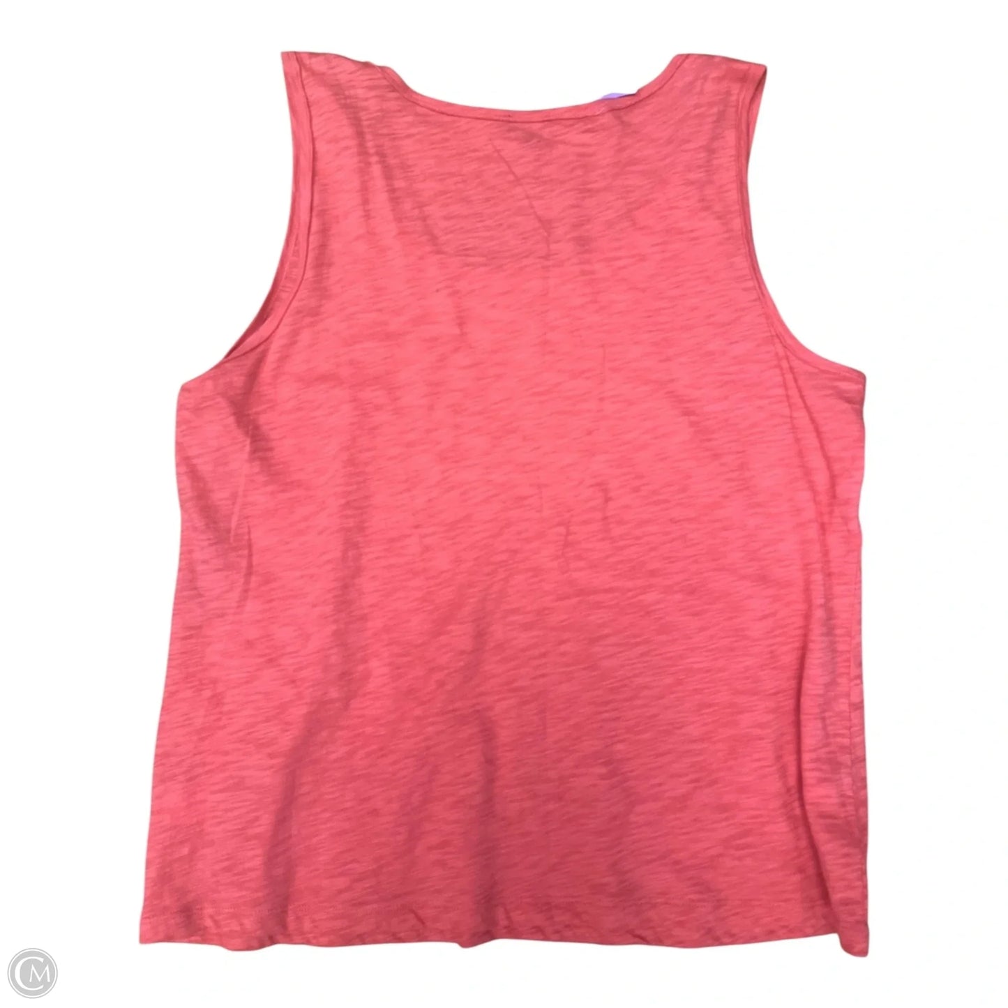 Top Sleeveless By Talbots In Orange, Size: Petite   Xl