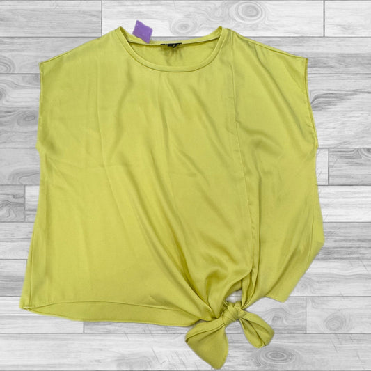 Yellow Top Short Sleeve Dkny, Size L