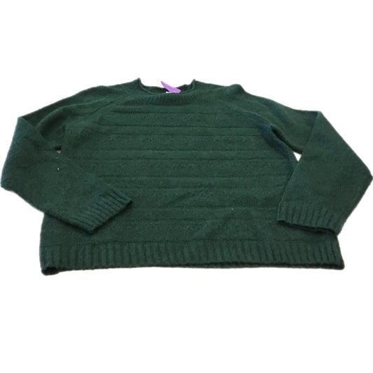 Sweater By Croft And Barrow In Green, Size: L