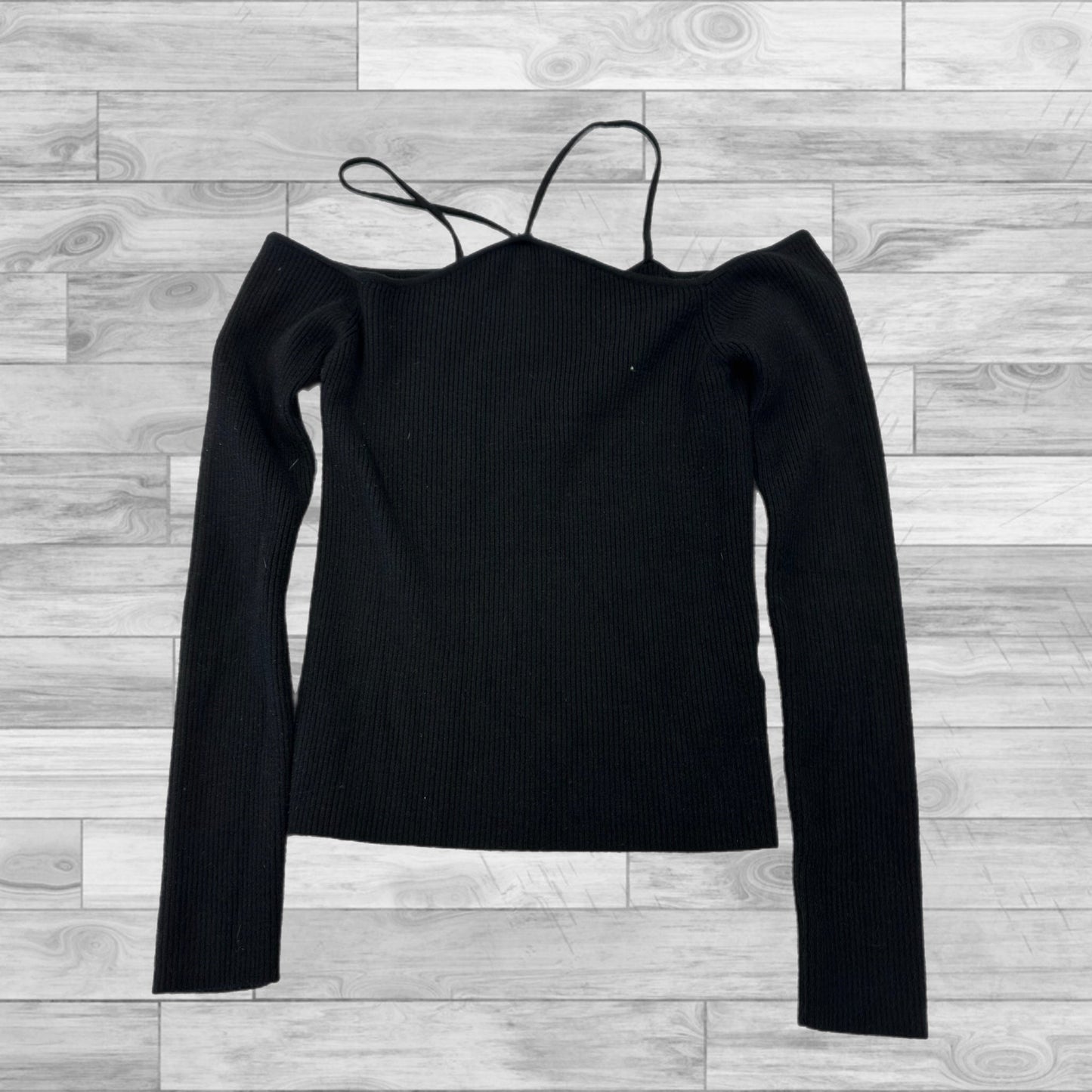 Top Long Sleeve By Clothes Mentor In Black, Size: S