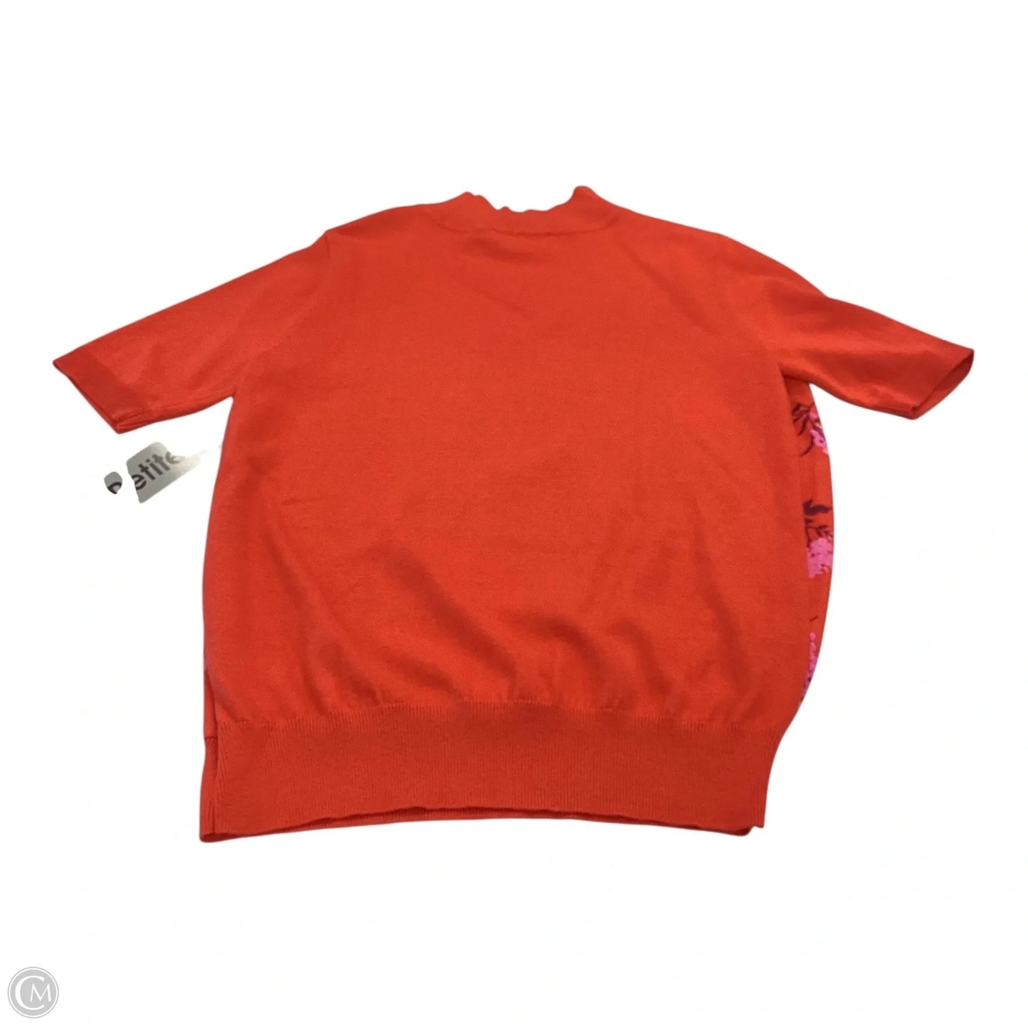 Top Short Sleeve By Ann Taylor In Red, Size: S