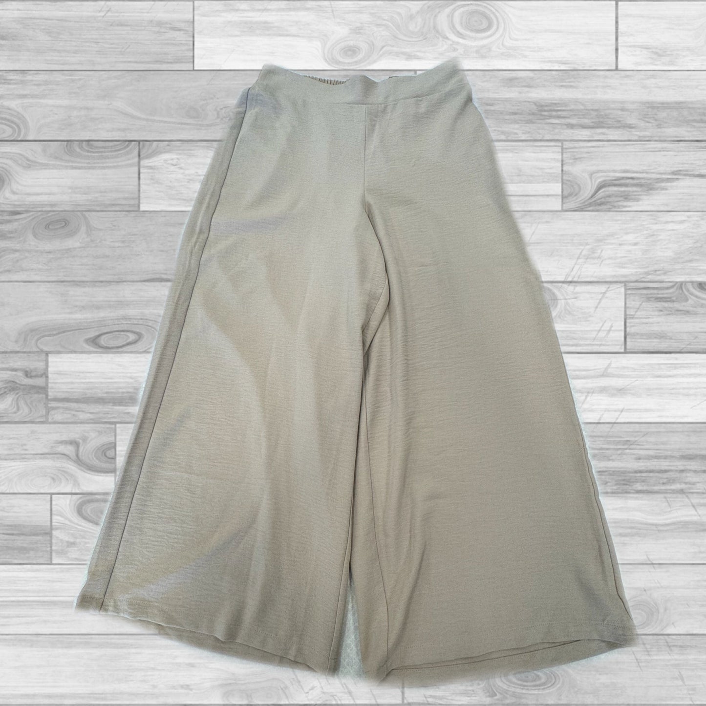 Beige Pants Cropped Adrianna Papell, Size M