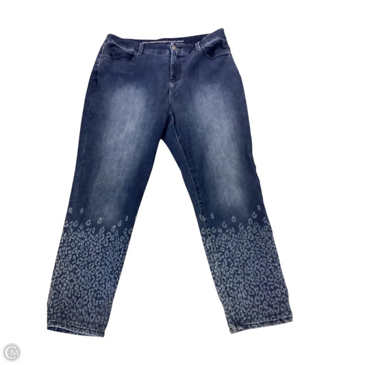 Jeans Straight By Chicos In Denim, Size: 2