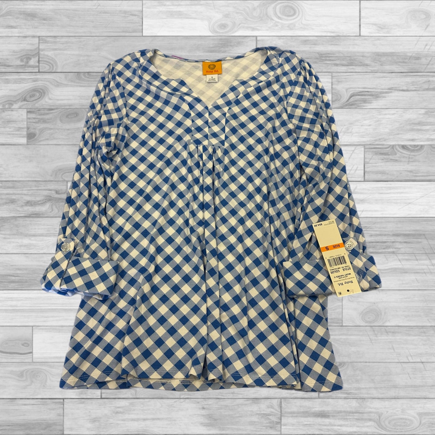 Top Long Sleeve By Ruby Rd In Blue, Size: S