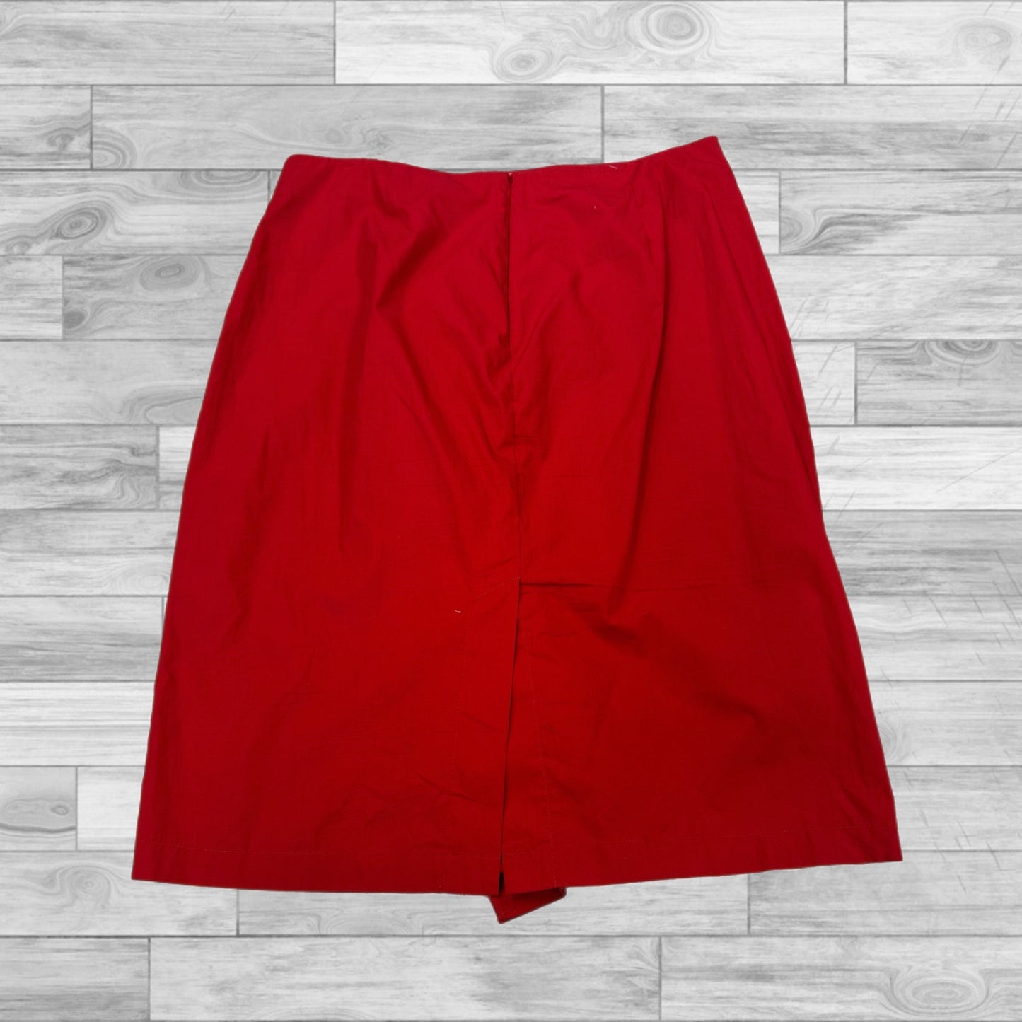 Skirt Midi By Clothes Mentor In Red, Size: 0