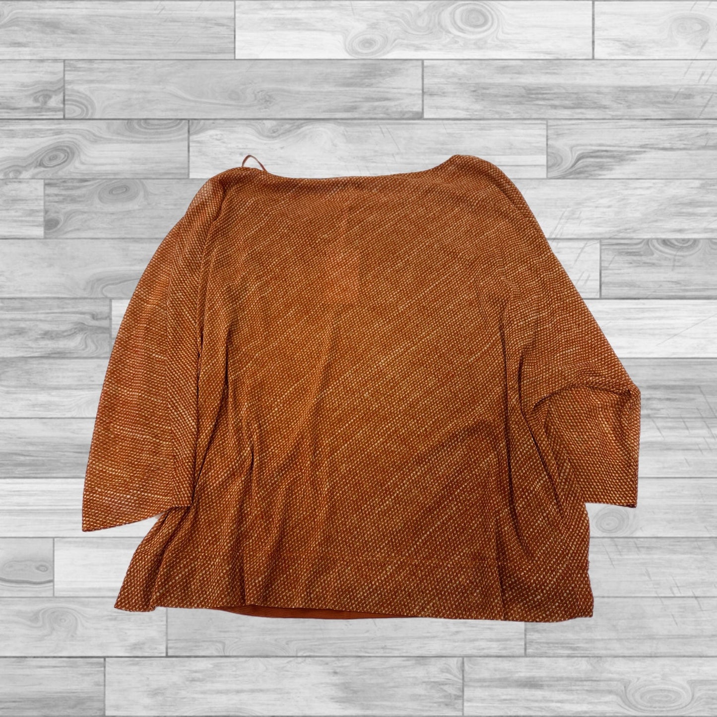 Top 3/4 Sleeve By Rose And Olive In Orange, Size: S