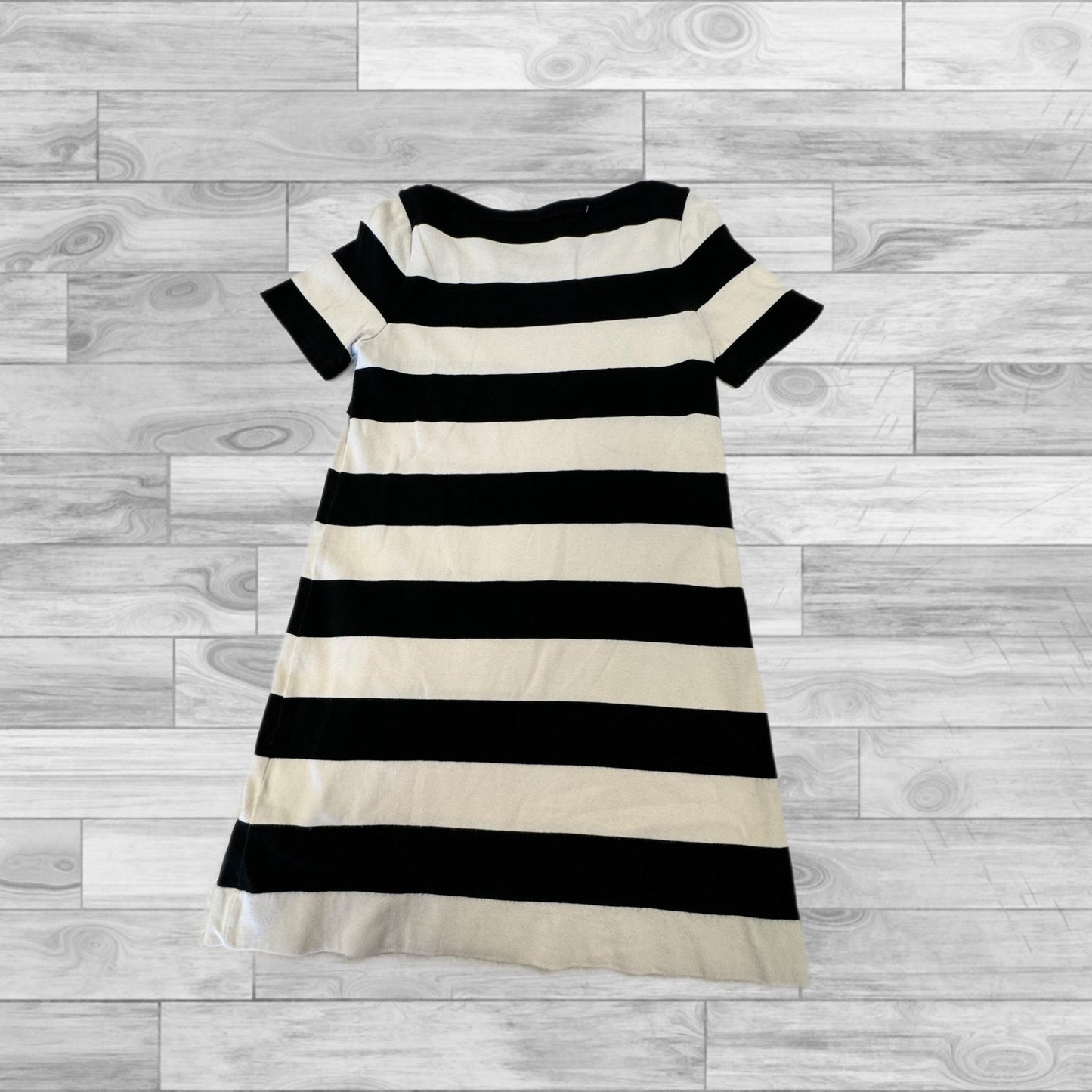 Black & Cream Dress Casual Short J. Crew, Size S