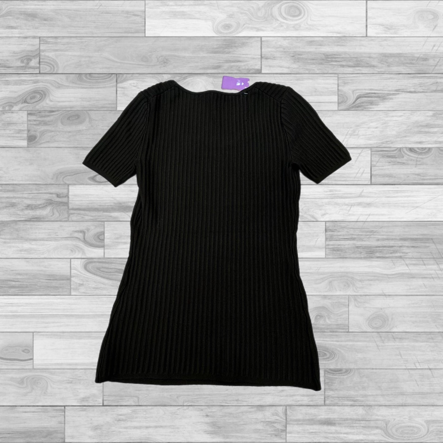 Top Short Sleeve By White House Black Market In Striped Pattern, Size: Xxs