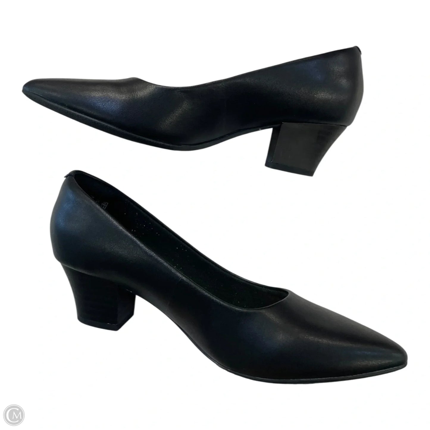 Shoes Heels Block By Clarks In Black, Size: 8.5