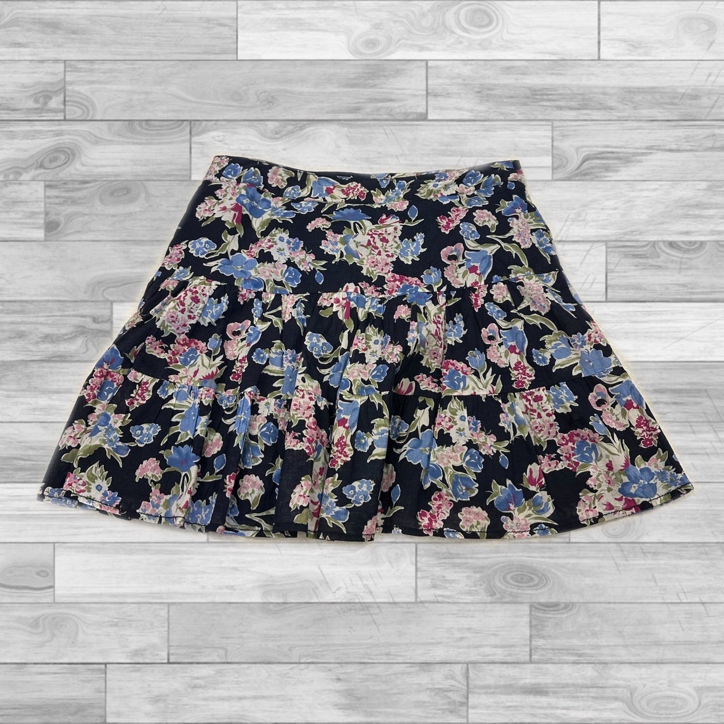 Skirt Mini & Short By Loft In Floral Print, Size: 8