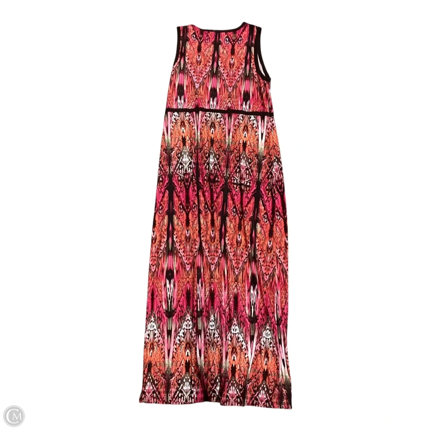 Dress Casual Maxi By Chicos In Multi-colored, Size: 2 large