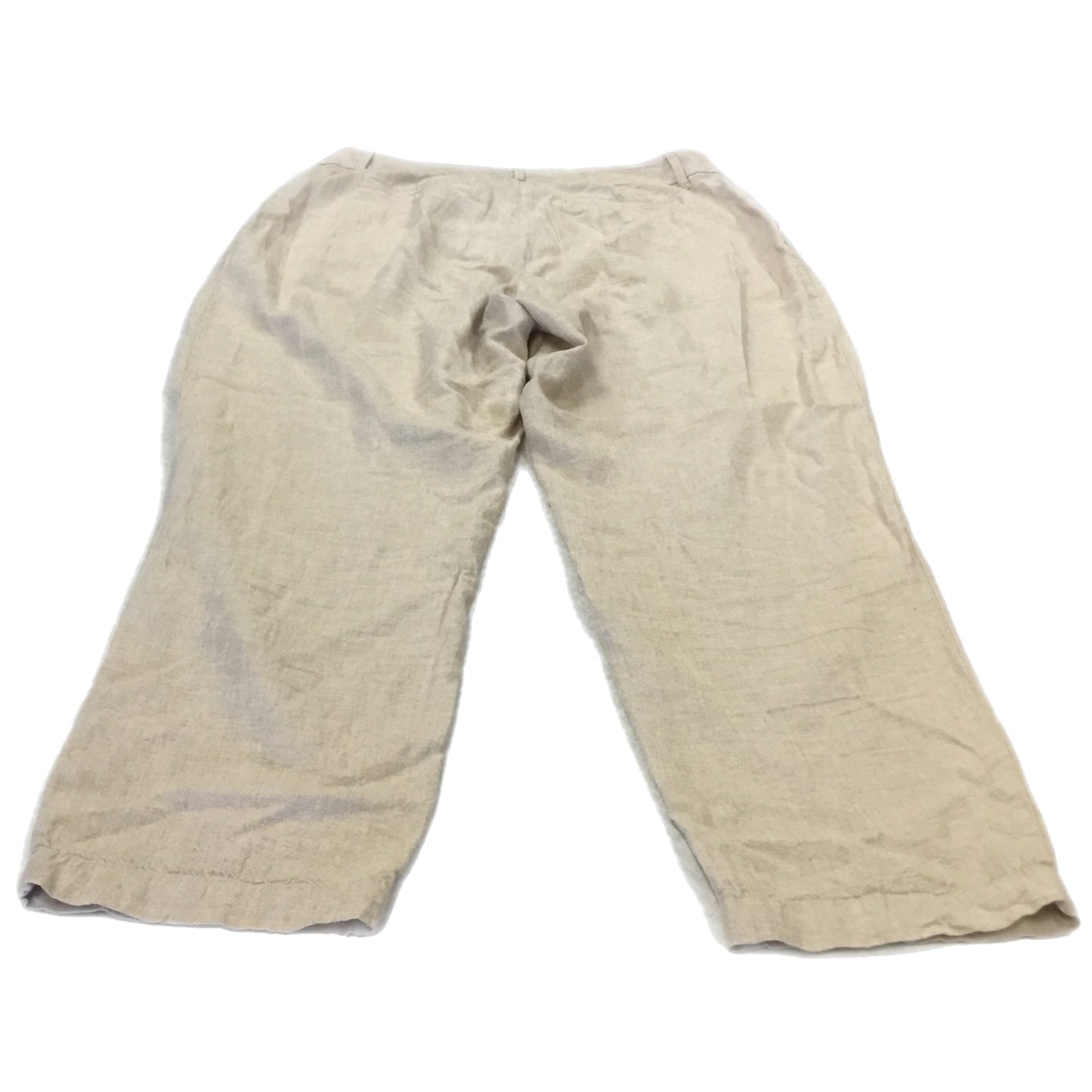 Pants Linen By A New Day In Beige, Size: 6