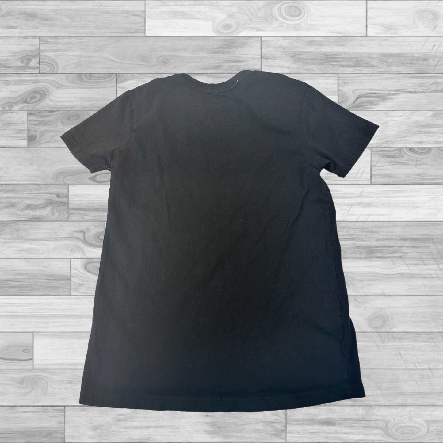 Black Top Short Sleeve Basic Disney Store, Size Xs