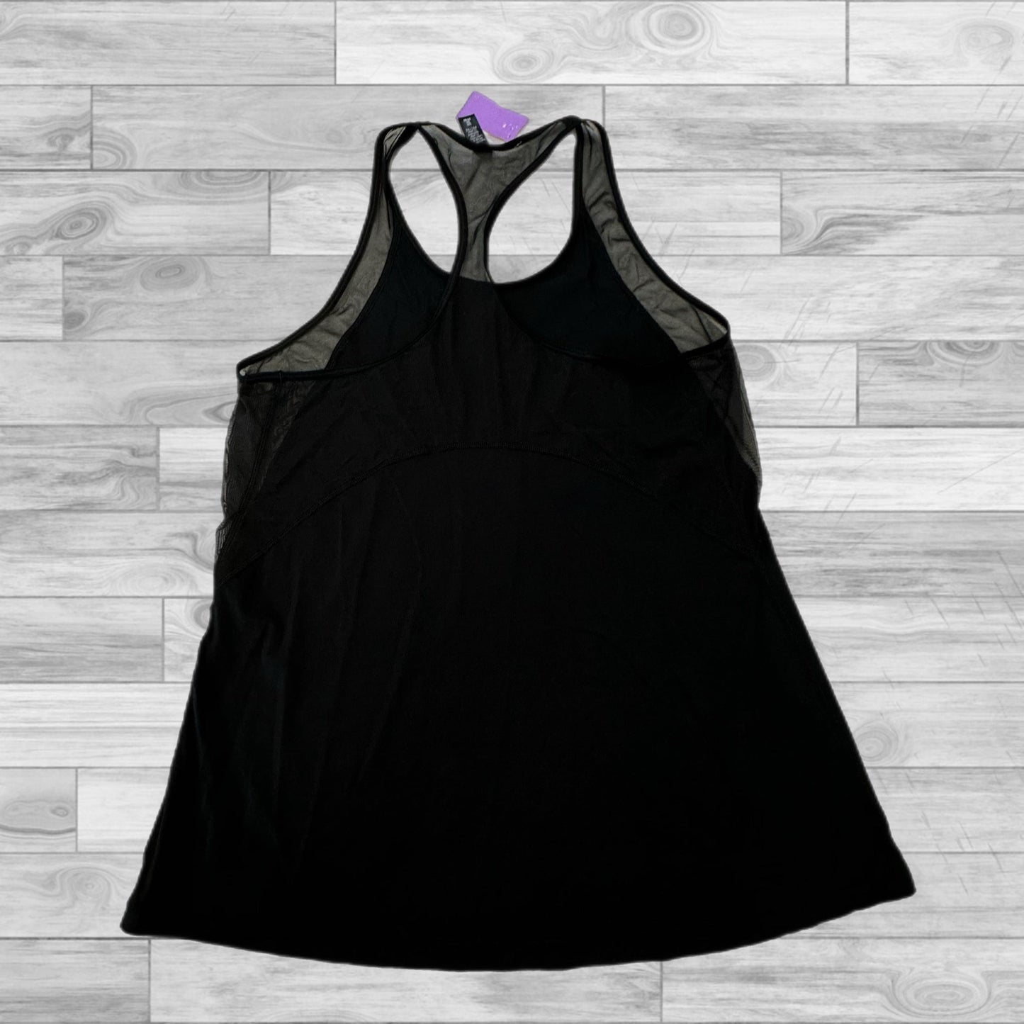 Athletic Tank Top By Clothes Mentor In Black, Size: S