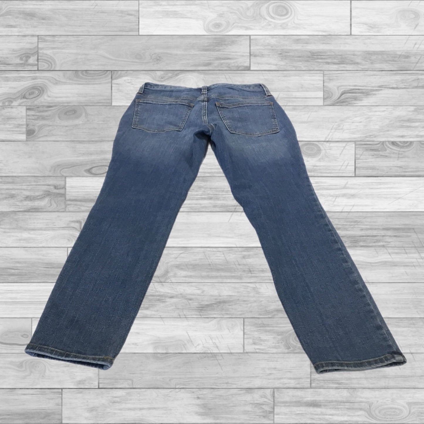 Jeans Skinny By Universal Thread In Blue Denim, Size: 4