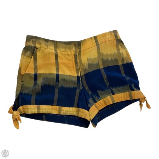 Shorts By Loft In Blue & Yellow, Size: S