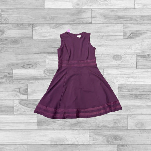 Purple Dress Casual Short Calvin Klein, Size 14