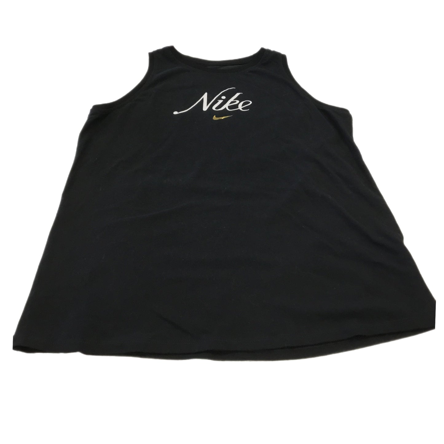 Tank Top By Nike Apparel In Black, Size: L