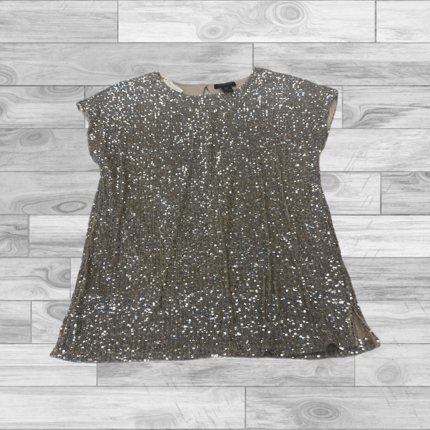 Gold Top Short Sleeve Rachel Zoe, Size M