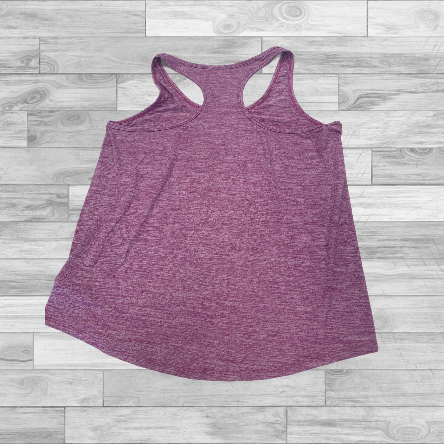 Athletic Tank Top By Jockey In Pink & Purple, Size: L