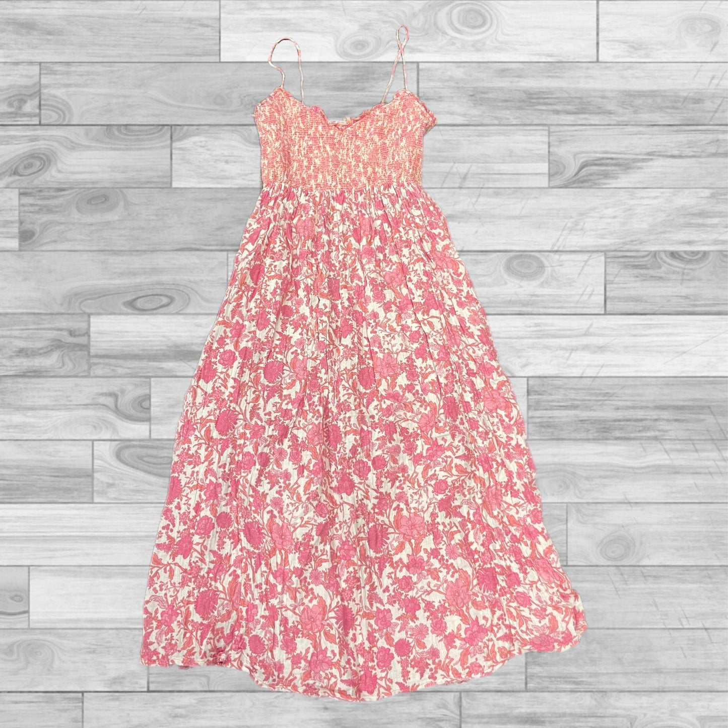 Dress Casual Maxi By Free People In Pink, Size: Xl