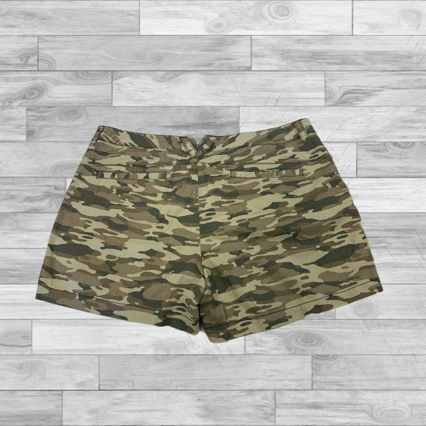 Shorts By Columbia In Camouflage Print, Size: 12