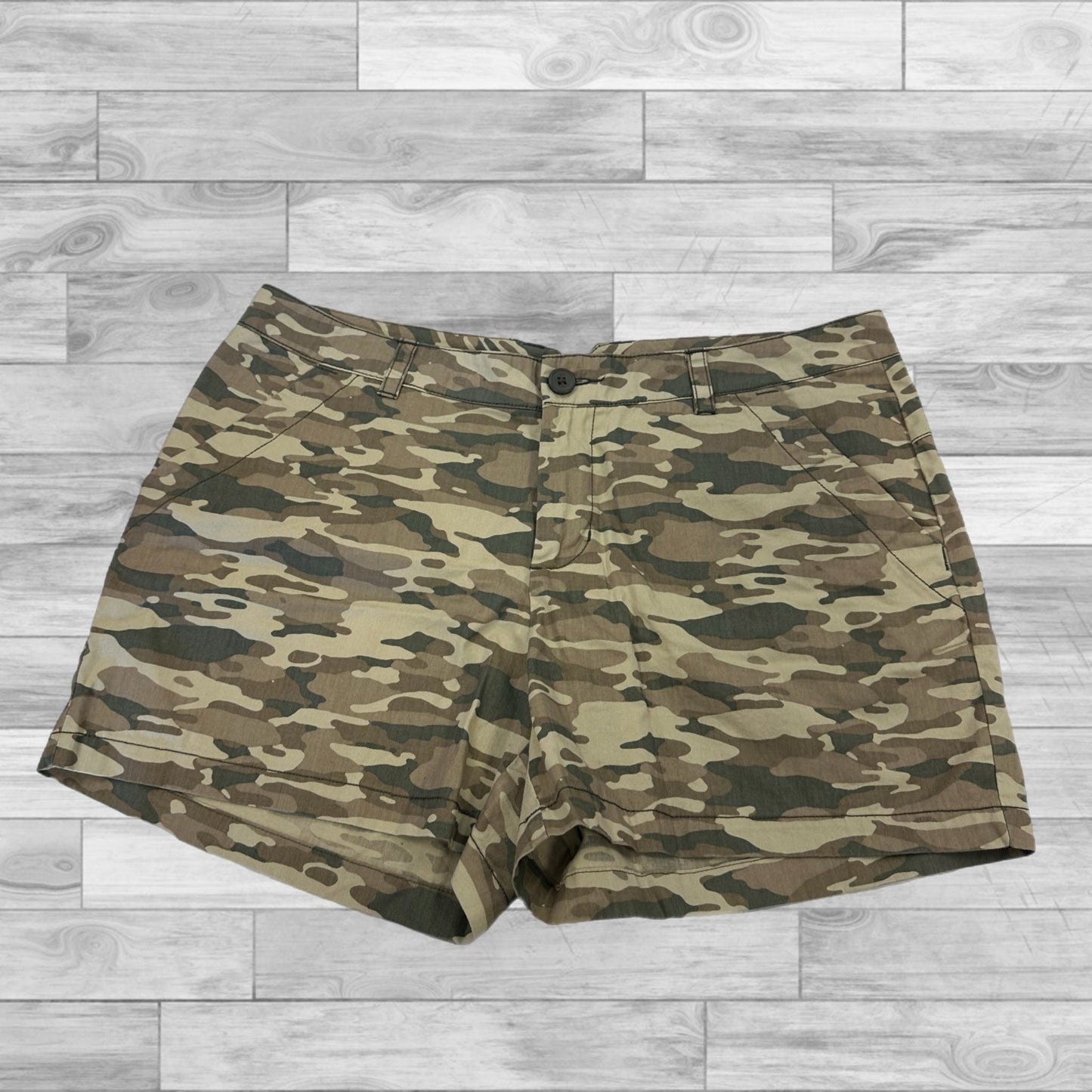 Shorts By Columbia In Camouflage Print, Size: 12