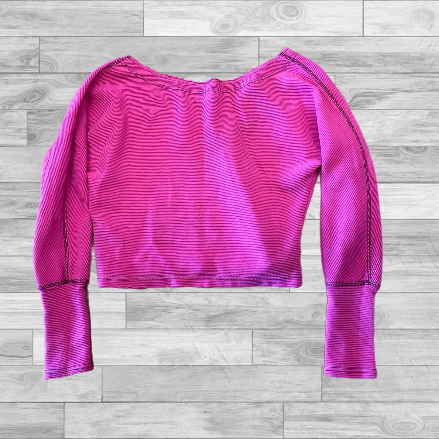 Sweatshirt Crewneck By Free People In Pink, Size: Xs