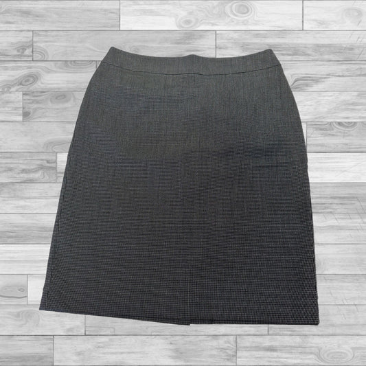 Skirt Mini & Short By Ann Taylor In Black & White, Size: 6