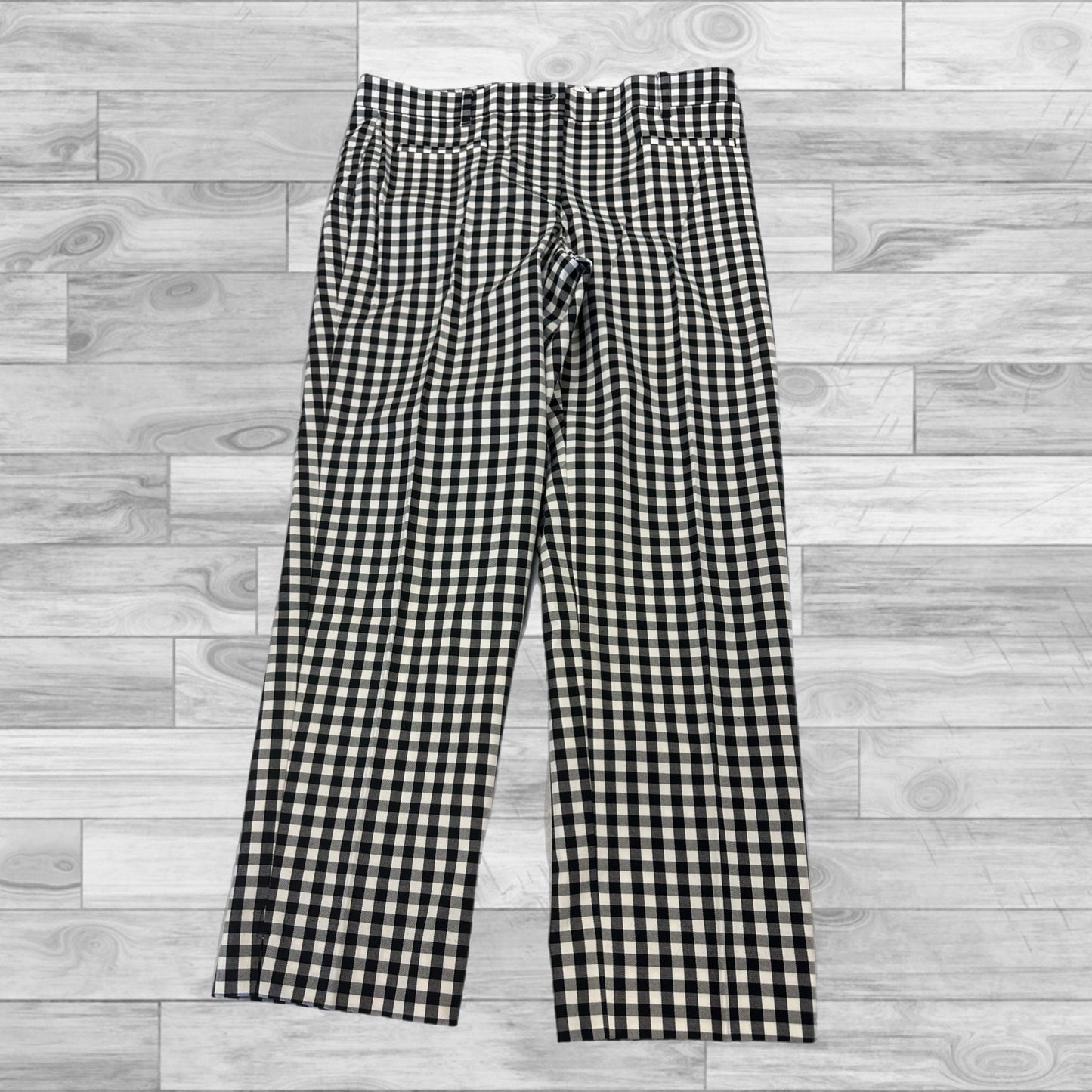 Pants Cropped By Ann Taylor In Black & White, Size: 6