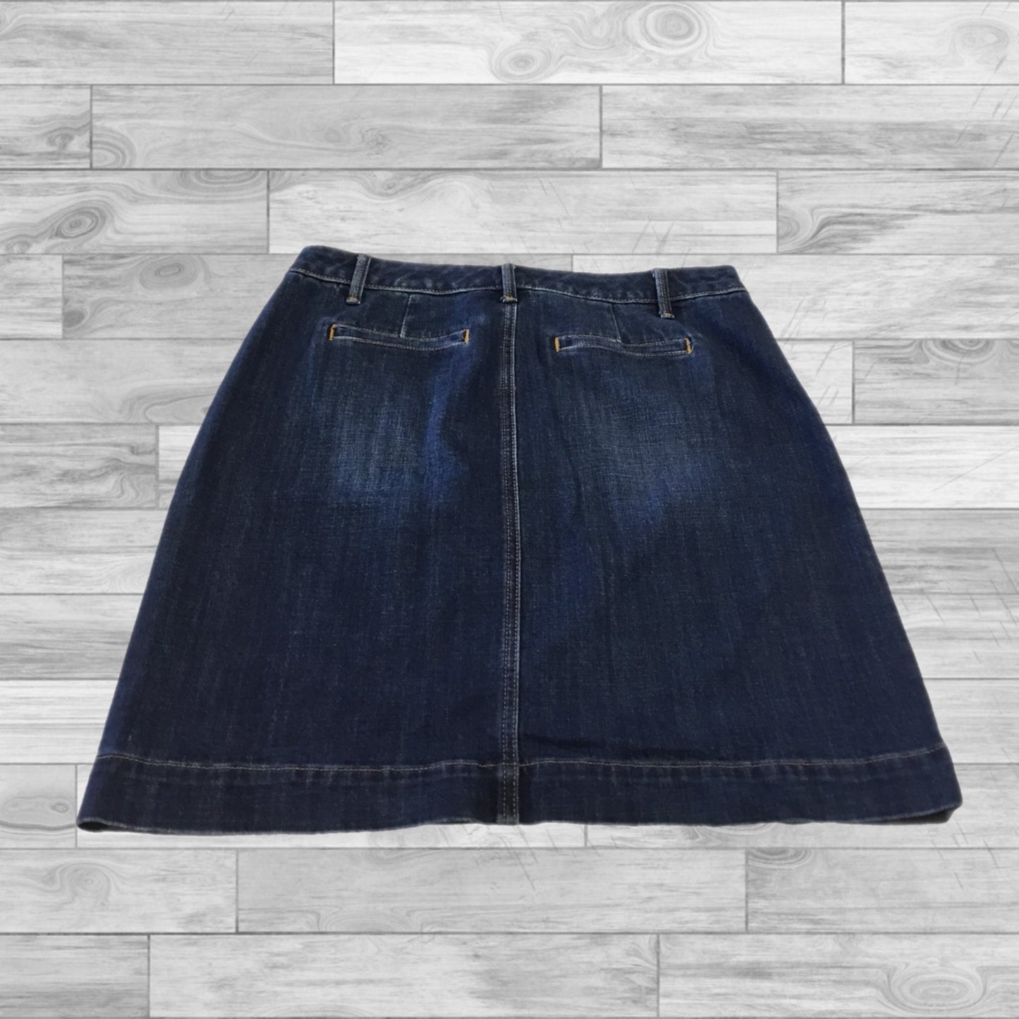 Skirt Mini & Short By Talbots In Blue Denim, Size: 8p