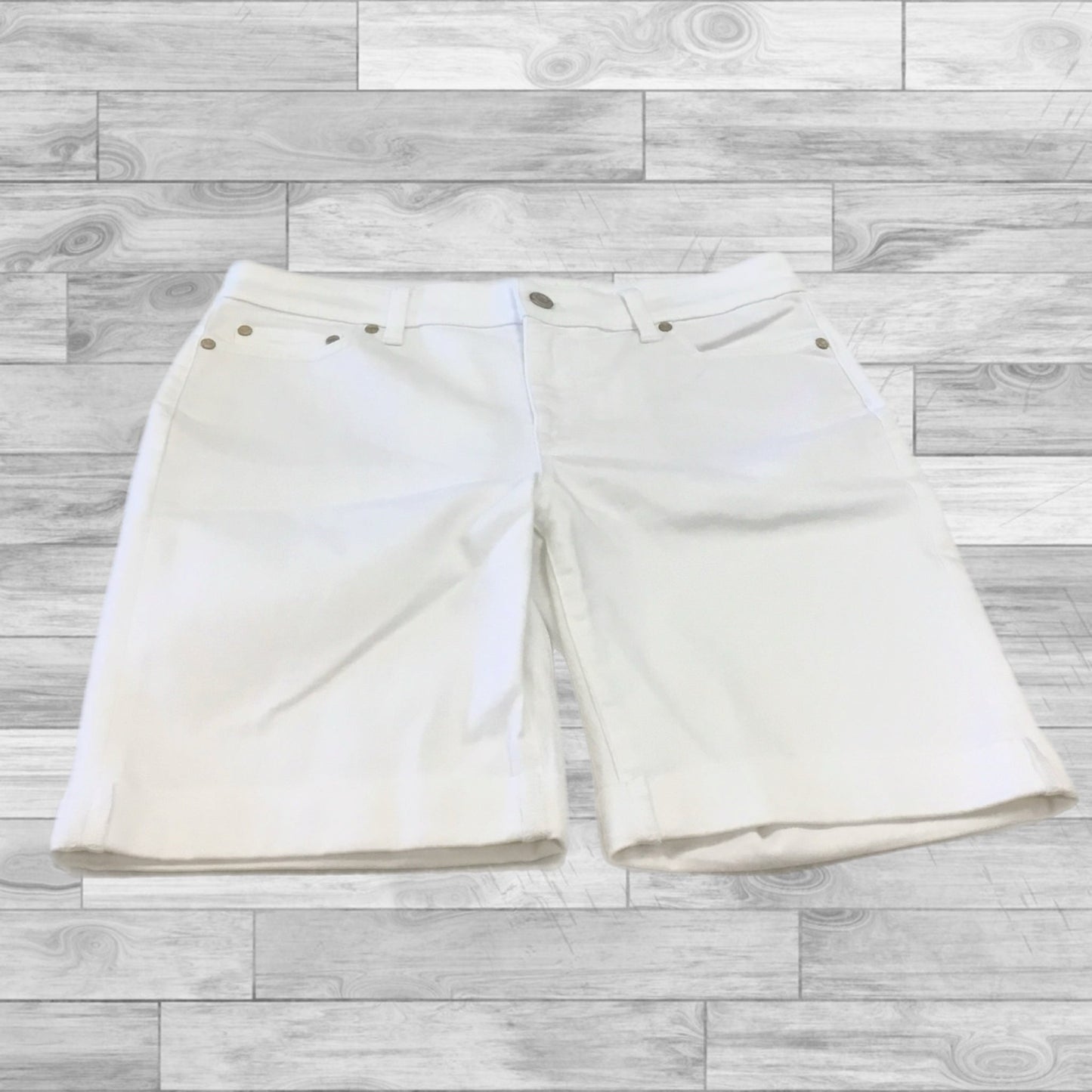 Shorts By Talbots In White, Size: 4