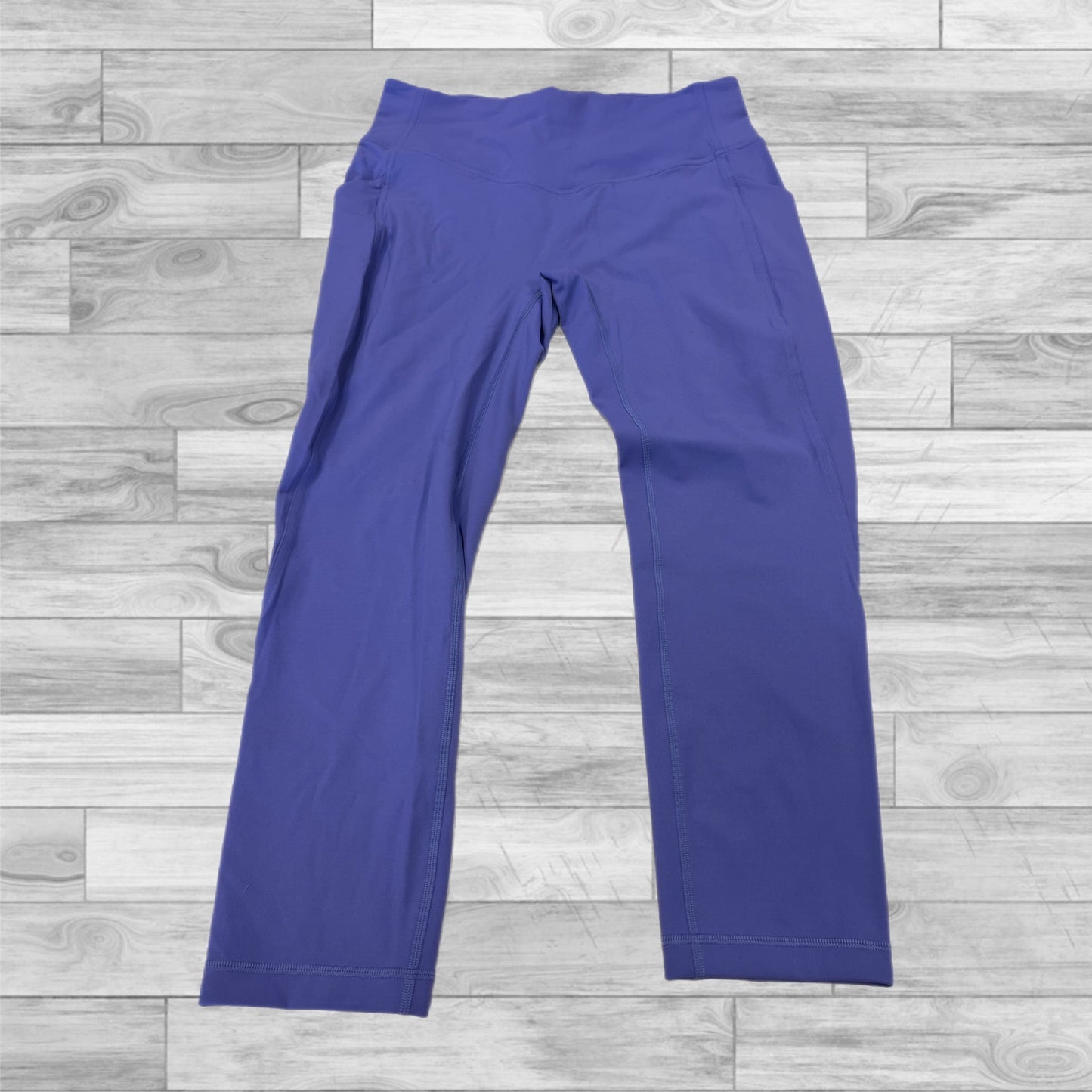 Athletic Leggings Capris By Lululemon In Purple, Size: 10