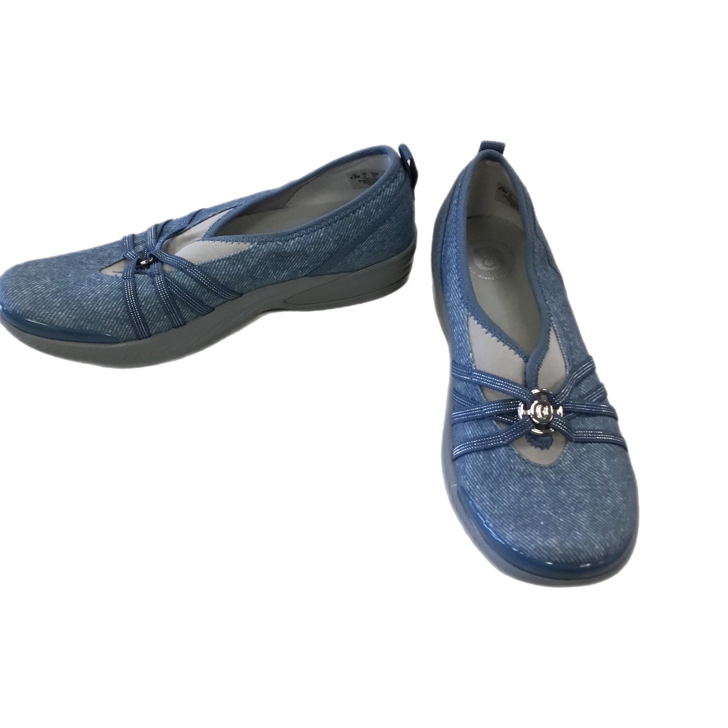 Shoes Flats By Clothes Mentor In Blue, Size: 8.5