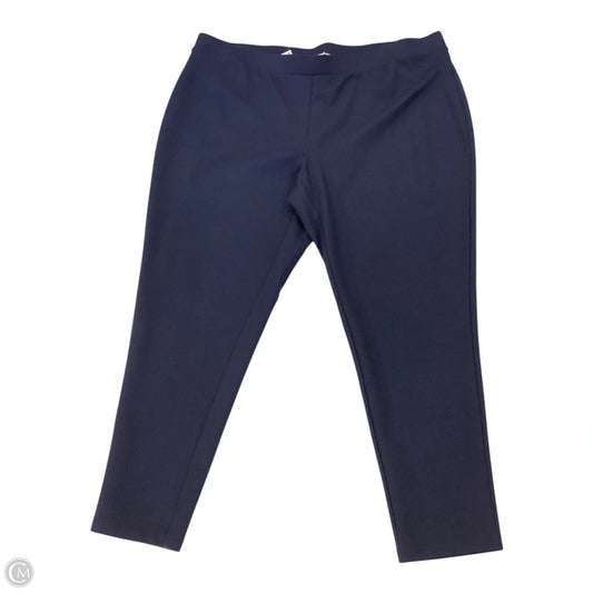 Pants Leggings By Philosophy In Navy, Size: 3x