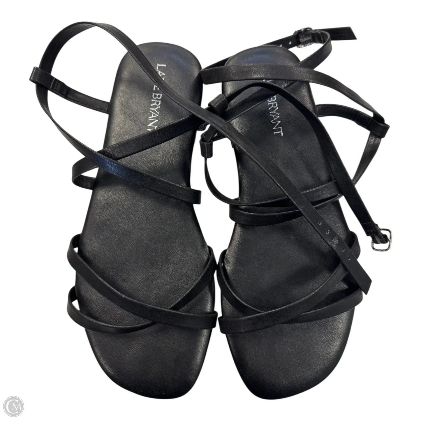 Sandals Flats By Lane Bryant In Black, Size: 7
