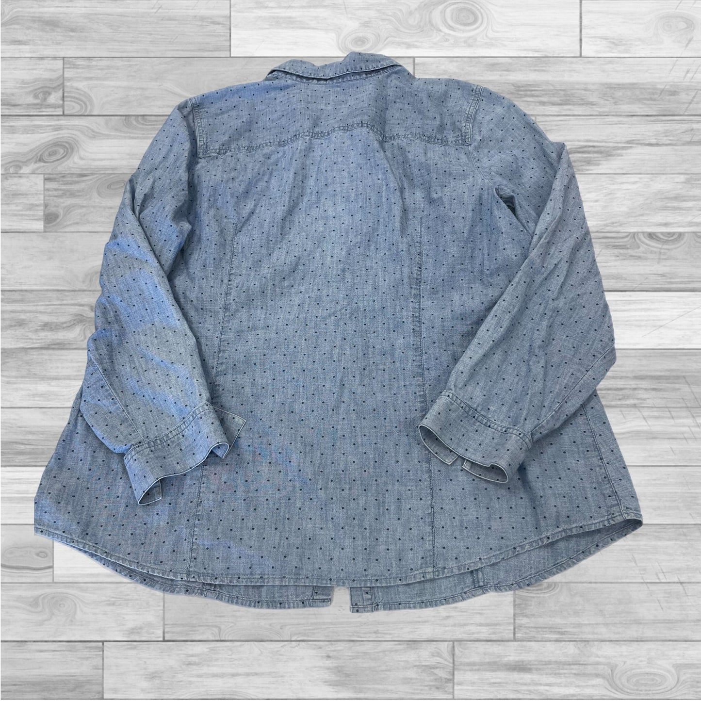 Top Long Sleeve By J. Jill In Blue, Size: Xl