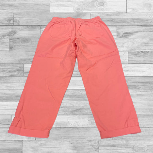 Pants Cropped By Talbots In Coral, Size: Xs