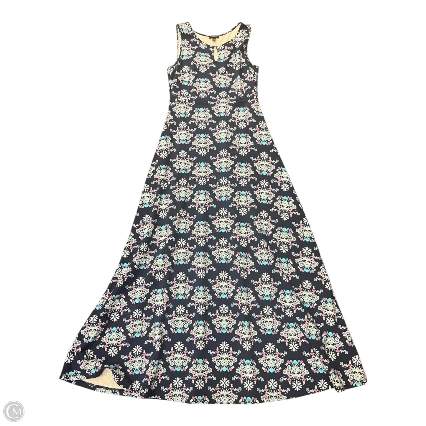 Dress Casual Maxi By Talbots In Blue, Size: Xs