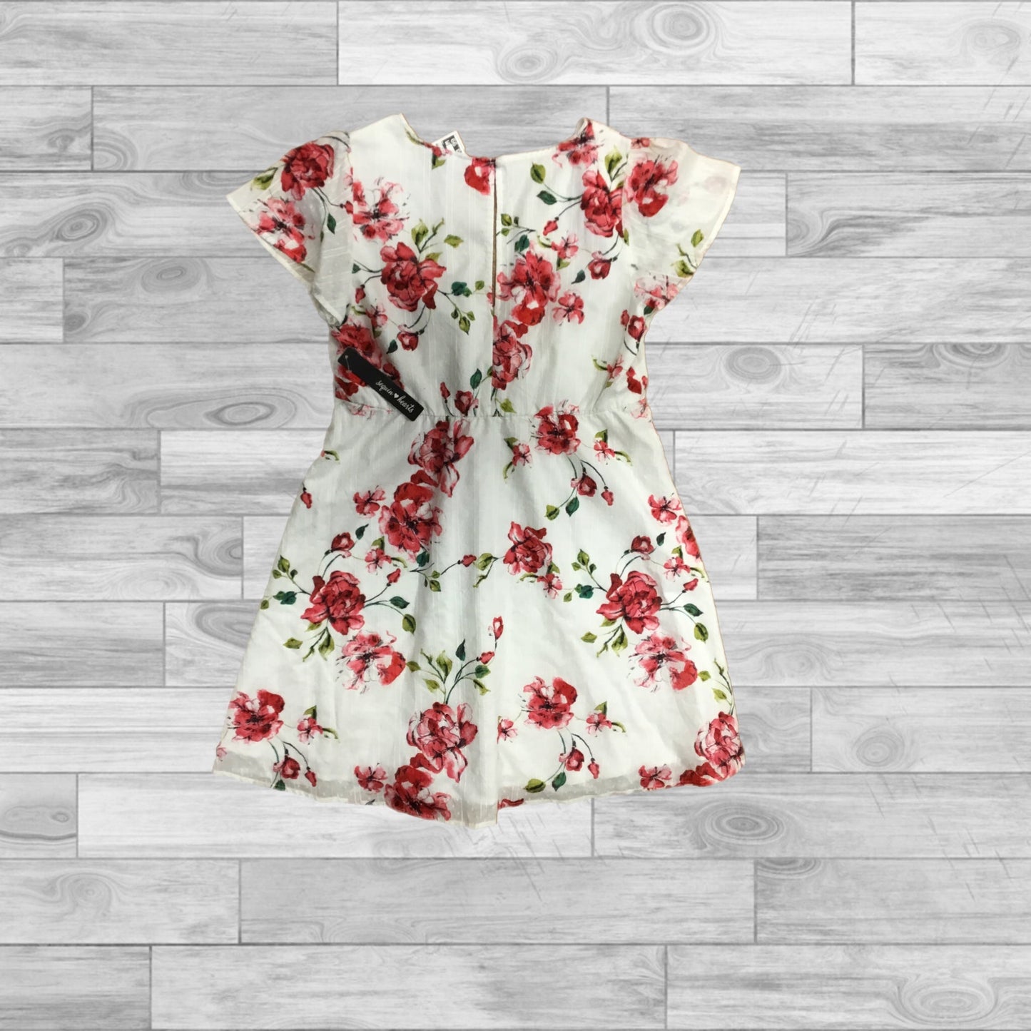 Dress Casual Short By Sequin Hearts In Floral Print, Size: L