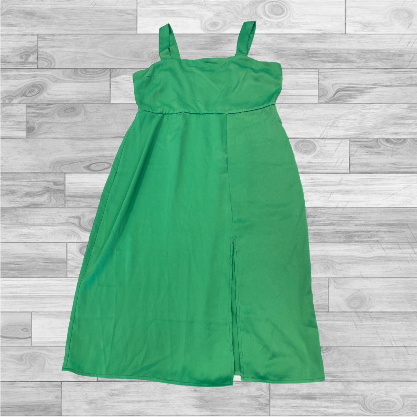 Dress Casual Midi By Blue Rain In Green, Size: Xl