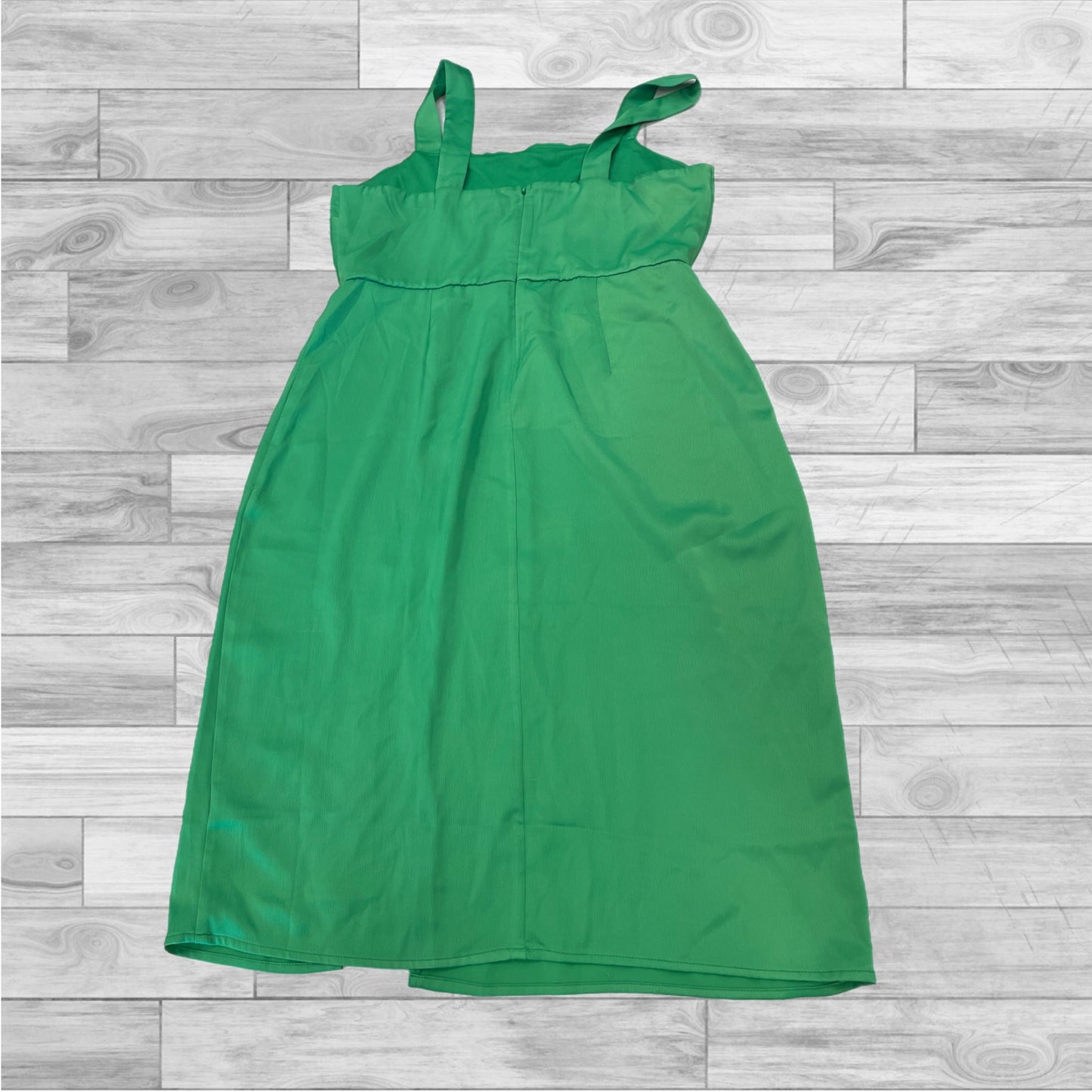 Dress Casual Midi By Blue Rain In Green, Size: Xl