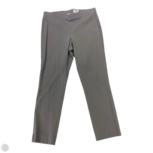 Pants Cropped By Michael By Michael Kors In Grey, Size: M