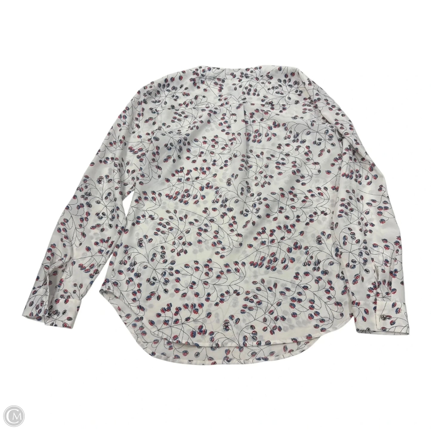 Top Long Sleeve By Ann Taylor In Multi-colored, Size: S