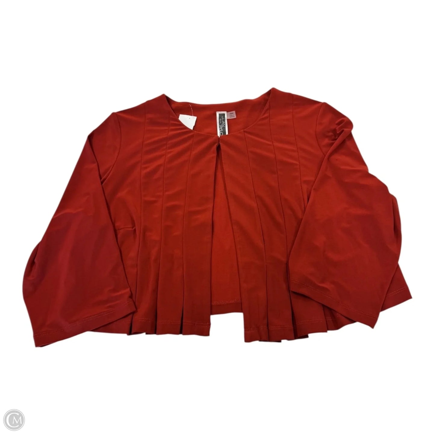 Cardigan By Julian Taylor In Red, Size: 16