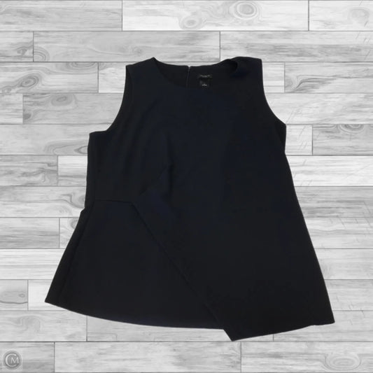Top Sleeveless By Ann Taylor In Navy, Size: L