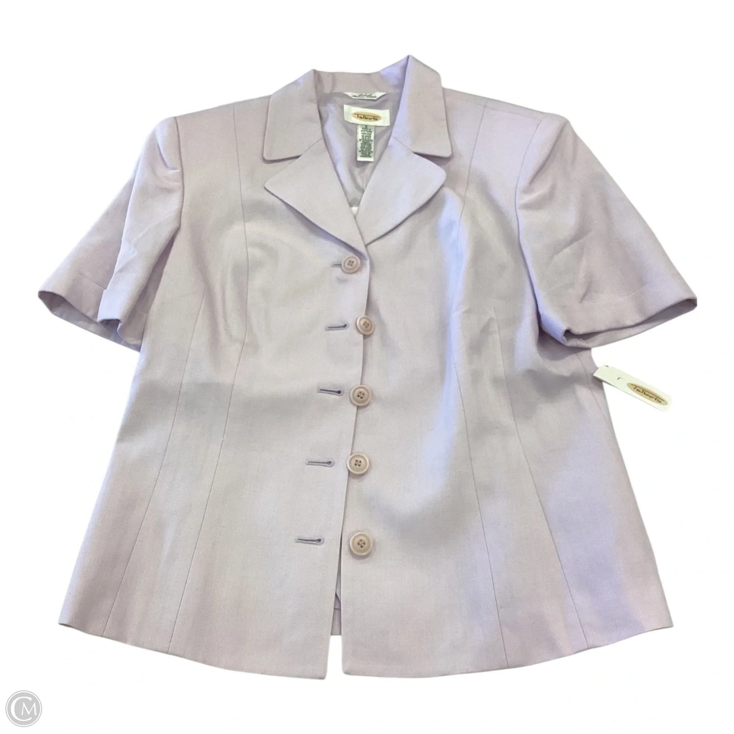 Top Short Sleeve By Talbots In Purple, Size: 6