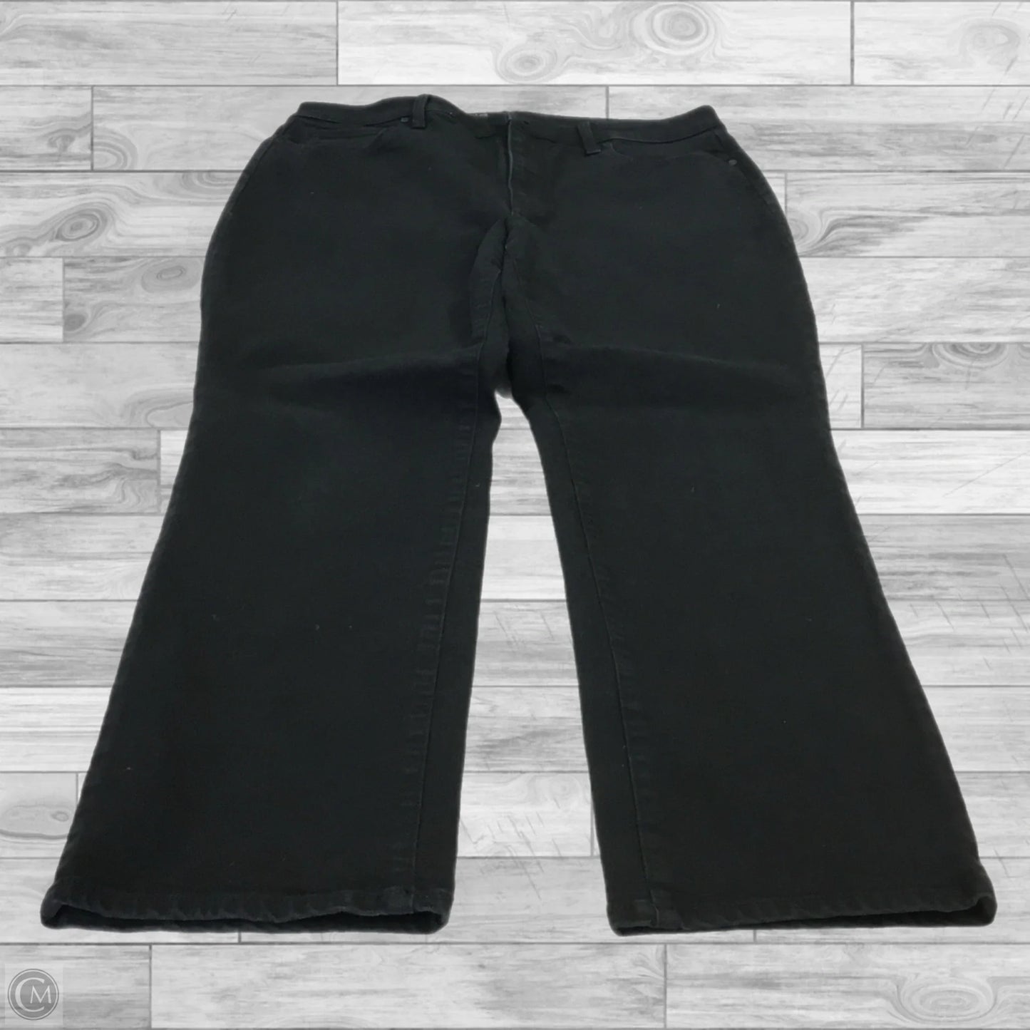 Pants Other By Talbots In Black Denim, Size: 14p
